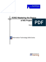 Mastering The Basics of Ms Project 2010 Is362