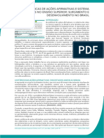 Monteiro, A. V. - (2021) - As Políticas de Ações Afirmativas e Sistema de Cotas No Ensino Superior