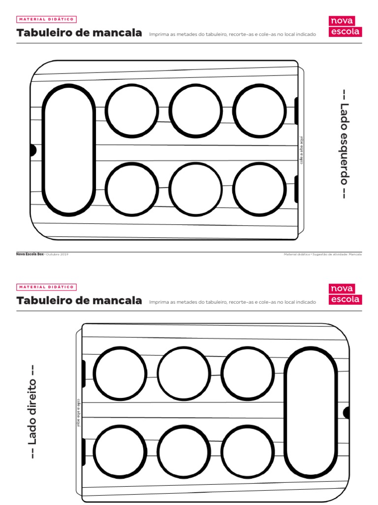 Mancala para Imprimir PDF