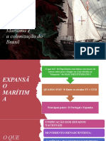 Expansão Marítima e Início Da Colonização Portuguesa