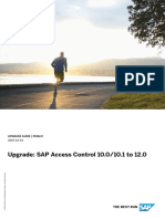 Upgrade SAP Access Control 10.0-10.1 To 12.0
