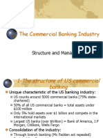 The Commercial Banking Industry: Structure and Management