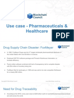 Use Case - Pharmaceuticals - Healthcare