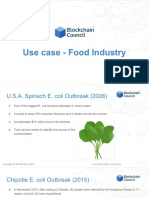 21. Use Case - Food Industry