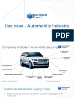 23. Use Case - Automobile Industry