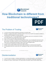 How Blockchain Is Different From Traditional Technologies