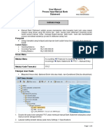 007.1. POS - KPRK - SAP - TR - User Manual - Proses Input Manual Bank Statement (FF67)