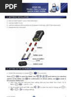 SVAN 956 Short Manual