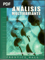 Analisis Multivariante Joseph F Hair JR 5ed PDF