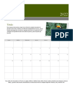 Calendario Para Personalizar Enero