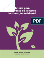 Roteiro para projetos socioambientais, prefeitura de São Paulo, Mário Covas.
