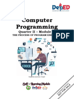Computer Programming: Quarter II - Module 5