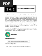 Lesson: The Conceptual Framework