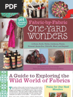 Download Fabric-by-Fabric One-Yard Wonders by Storey Publishing SN55559675 doc pdf