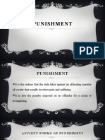 Ancient and Modern Punishment: Forms and Justifications