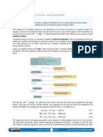 6: Qualitative Analysis of Group I Ions (Experiment) : Objectives