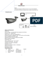 Datasheet Camara Infrarroja Ahd MFC 2025 Ahd10