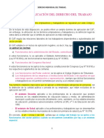 Apuntes Derecho Individual Del Trabajo - Profesor Fernando Hidalgo