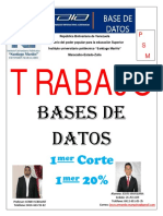 Primer 20% - Corte N°1 - Bases De Datos - Jesus Marquina