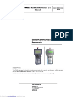 Serial Communication Protocols: RM85x Hand-Held Terminals User Manual
