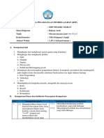 RPP Bahasa Arab 8 Semester 1 Monitoring