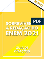 Sobrevivendo Ao ENEM 2021 - Guia de Citações