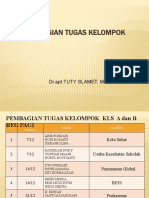 Pembagian Tugas Kelompok