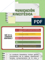 Comunicación Kinestésica