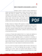 La Banca Ha Contribuido Al Desarrollo Socioeconomico y Social de Nuestro País