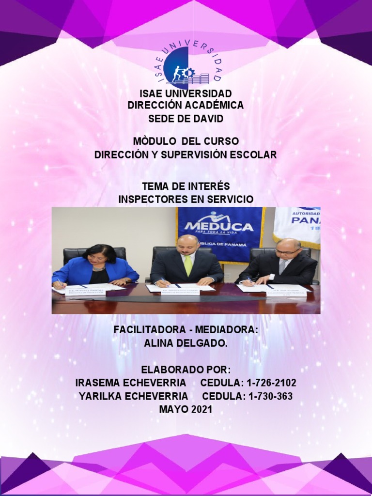 Formación de Inspectores Educativos | PDF | Maestros | Educación primaria