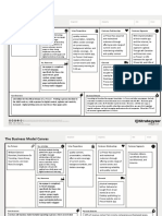 The Business Model Canvas: Customer Segments Value Propositions Key Activities Key Partners Customer Relationships