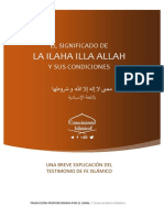 El Significado de LA ILAHA ILLA ALLAH y Sus Condiciones