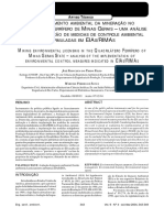 Licenciamento ambiental da mineração no Quadrilátero Ferrífero