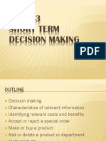 Complete Short Term Decision Making Slides (New Version)