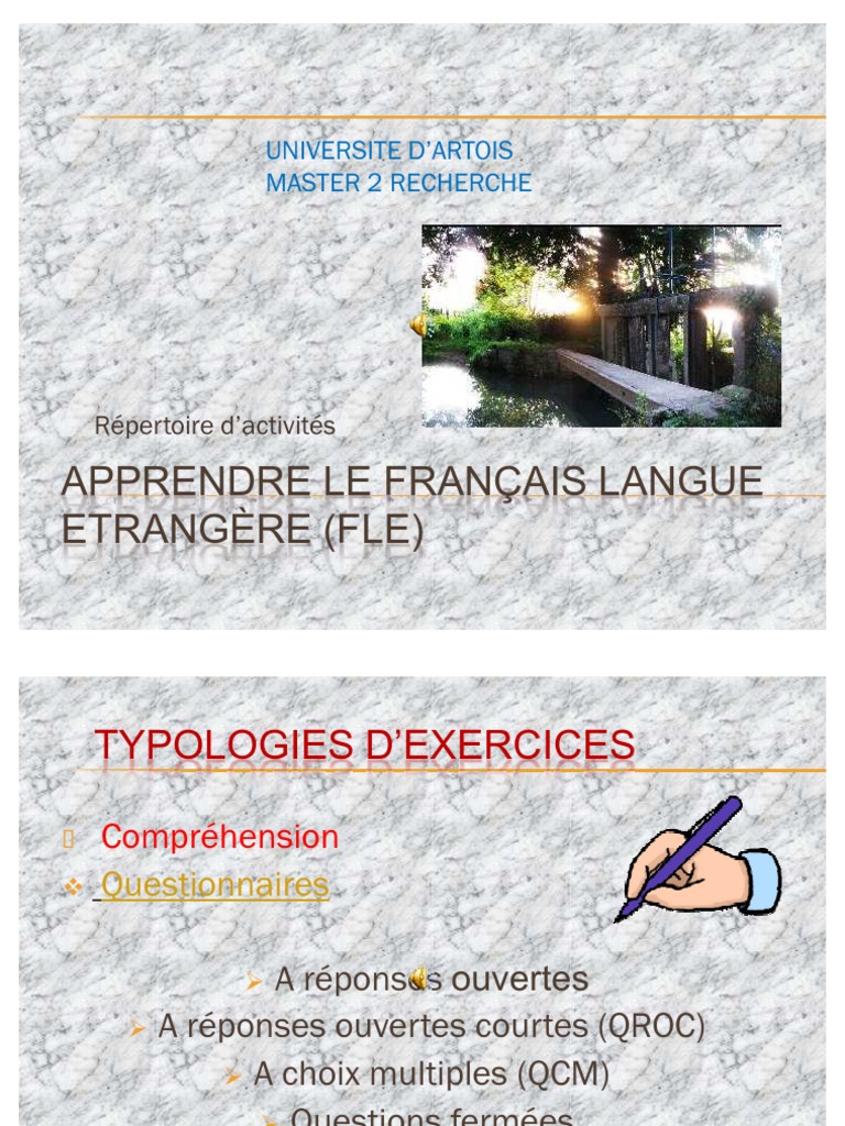 Apprendre Le Francais Langue Etrangere | PDF | Sémiotique | la ...