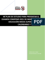 Mi Plan de Estudio Comipems 2021