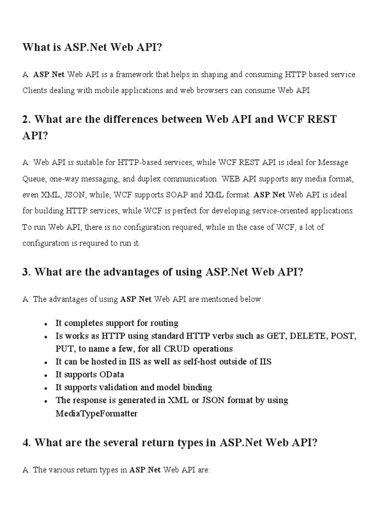 Web Api | PDF | Representational State Transfer | Hypertext Transfer ...