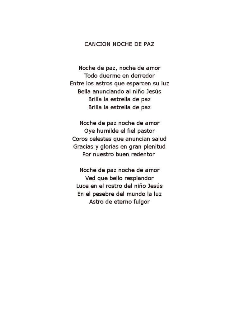 Noche de Paz | PDF