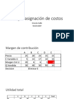 Peligro Asignación de Costos AGROEXPORTADORA TROPICAL