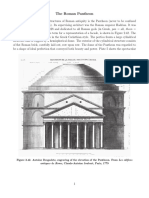 Roman Pantheon Dome Structure