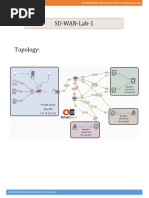 CCIE SD-WAN Lab 1 Workbook