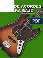 Guía de Acordes para Bajo - Stefano Rojas - PDF Versión 1