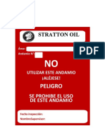 Tarjetas Liberacion de Andamios