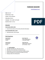 Farhan CV