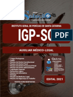 Apostila - IGP SC - Auxiliar Médico Legal, 2022