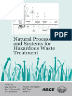 Natural Processes and Systems for Hazardous Waste Treatment