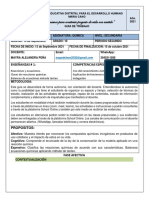 Guía 1. Química 10. Tercer Período 2021