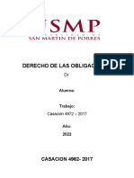 Casacion 637-2009 Analisi de Caso Sobre Proceso de Demanda de Obligacion de Dar