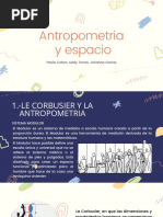 Antropometria y Espacio