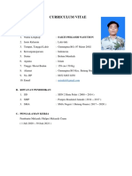 CURRICULUM VITAE SAKTI